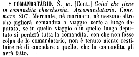 comandatario