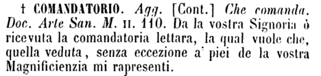 comandatorio