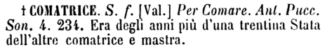 comatrice