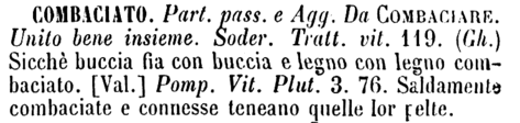 combaciato