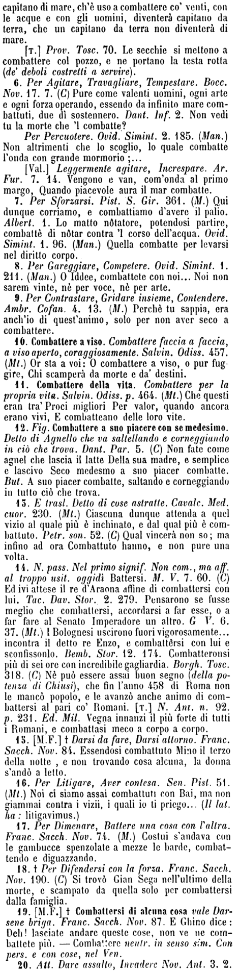 combattere