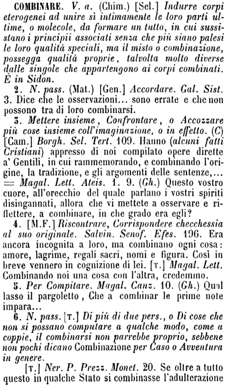 combinare