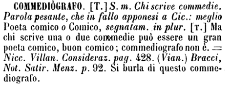 commediografo