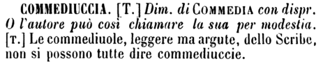 commediuccia