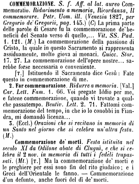 commemorazione