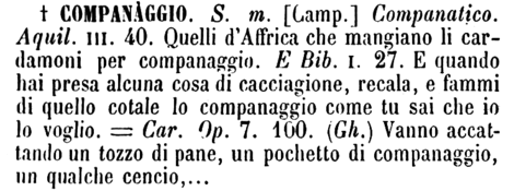 companaggio