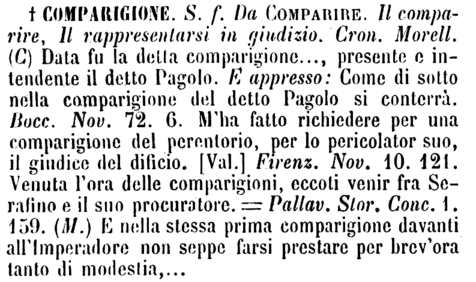 comparigione