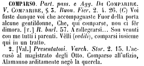 comparso