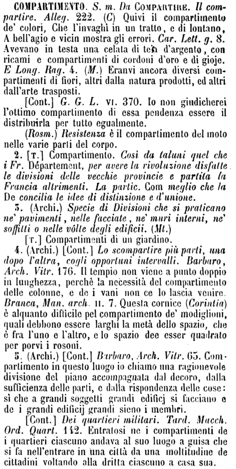 compartimento