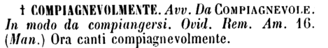 compiagnevolmente
