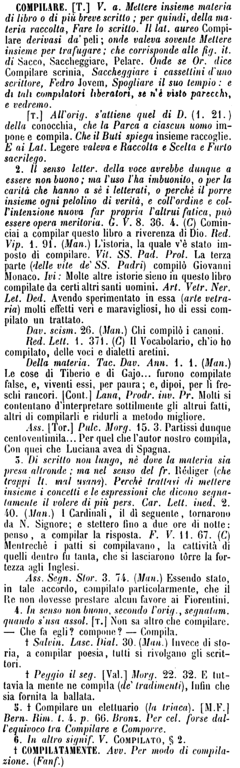 compilare