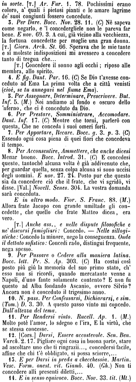 concedere
