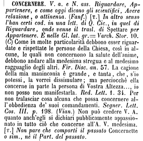 concernere
