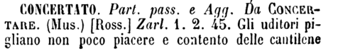 concertato