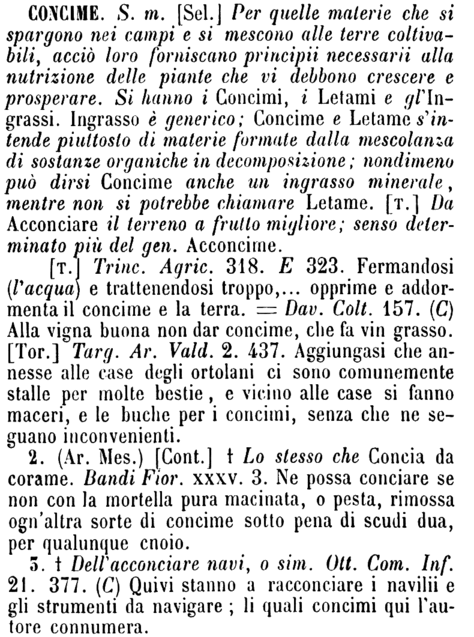 concime