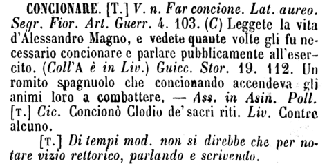 concionare
