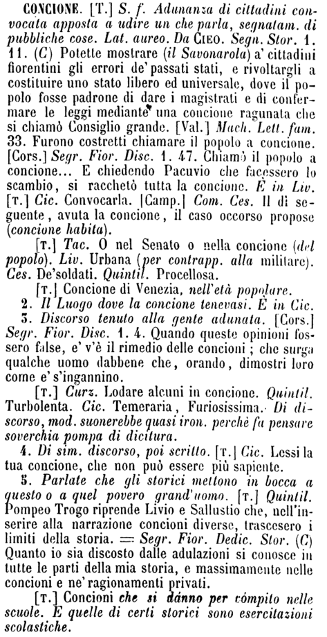 concione