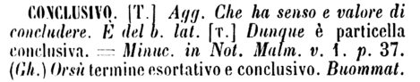 conclusivo
