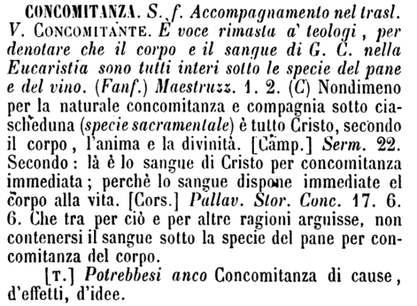 concomitanza