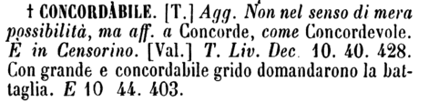 concordabile