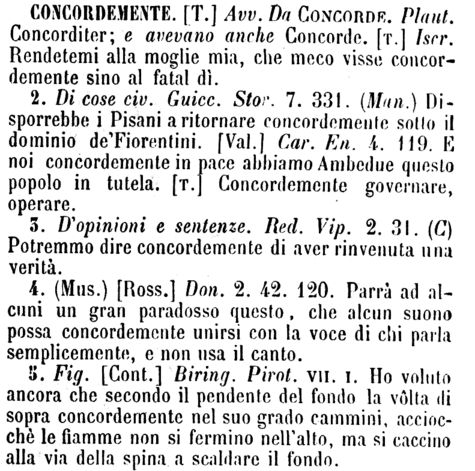 concordemente