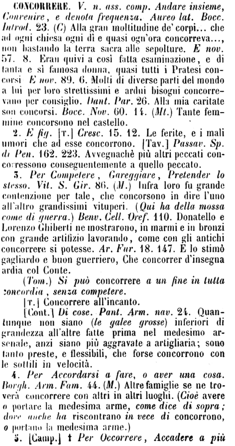 concorrere