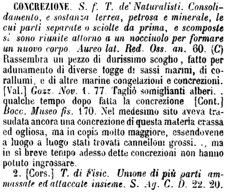 concrezione