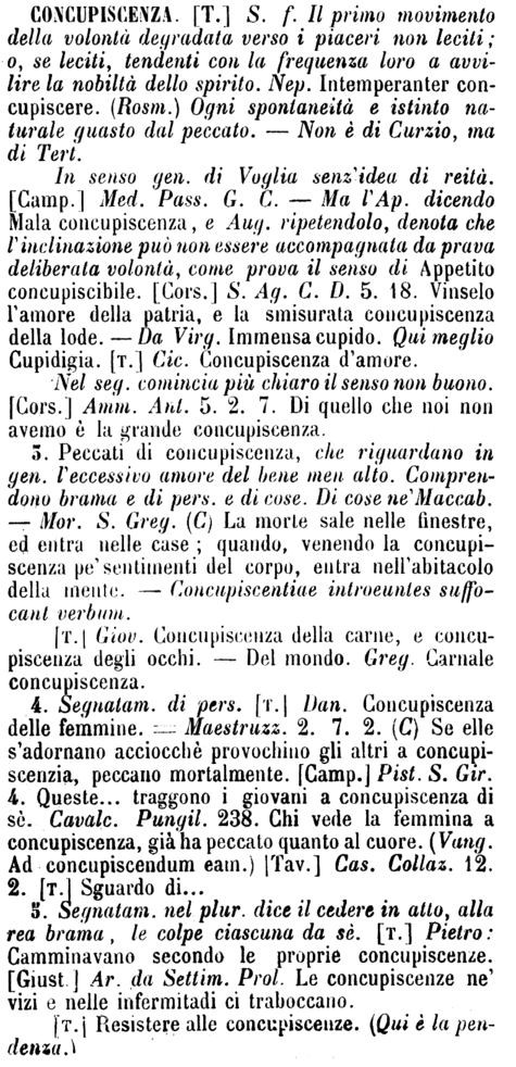 concupiscenza