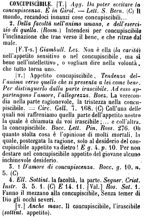 concupiscibile